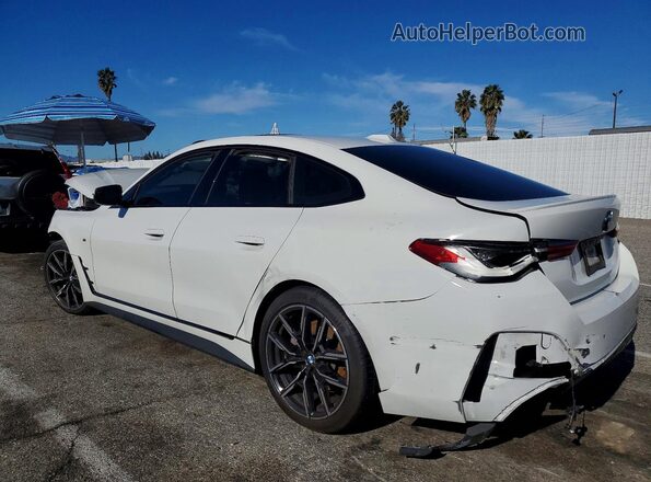 WBA63AV01NFM19105 2022 BMW 4 SERIES White Tył lewy