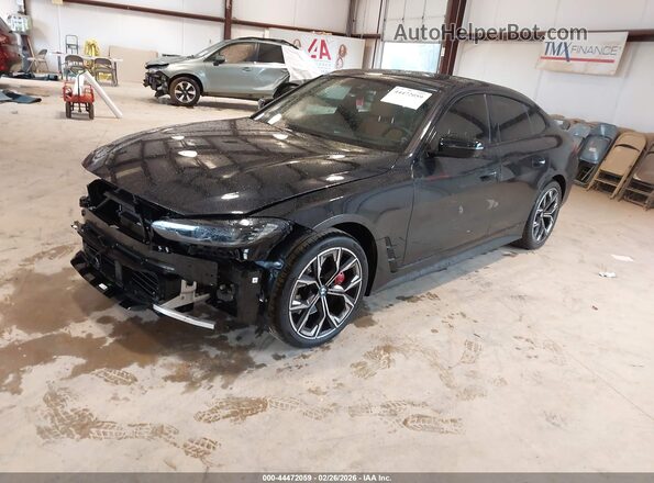WBA63AV02RFT49734 2024 BMW 4 SERIES Black Передня ліва чверть