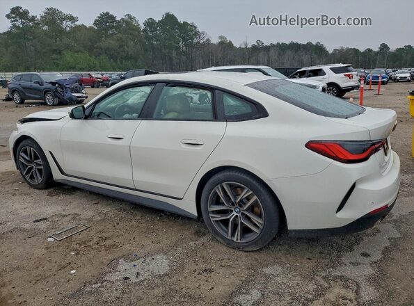WBA63AV07NFM05046 2022 BMW 4 SERIES White უკანა მარცხენა