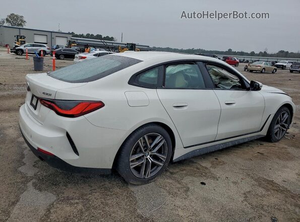 WBA63AV07NFM05046 2022 BMW 4 SERIES White უკანა მარჯვენა