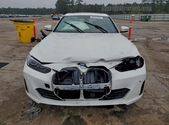 WBA63AV07NFM05046 2022 BMW 4 SERIES White წინა ხედი