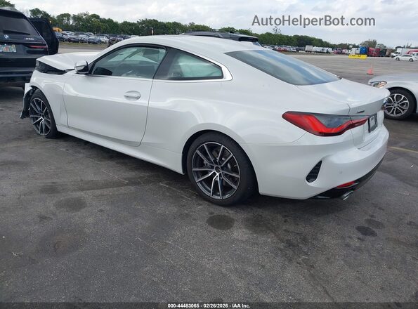 WBA63DA00TCW00671 2026 BMW 4 SERIES White Հետևի ձախ