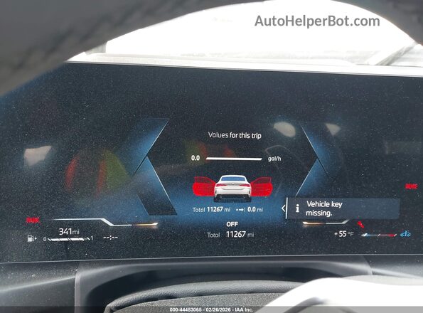 WBA63DA00TCW00671 2026 BMW 4 SERIES White Հետևի նստատեղերի տեսք