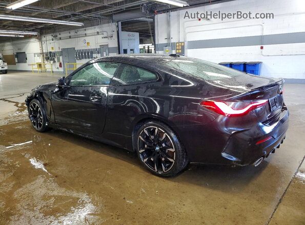 WBA63DA01TCW41312 2026 BMW 4 SERIES Black Հետևի ձախ