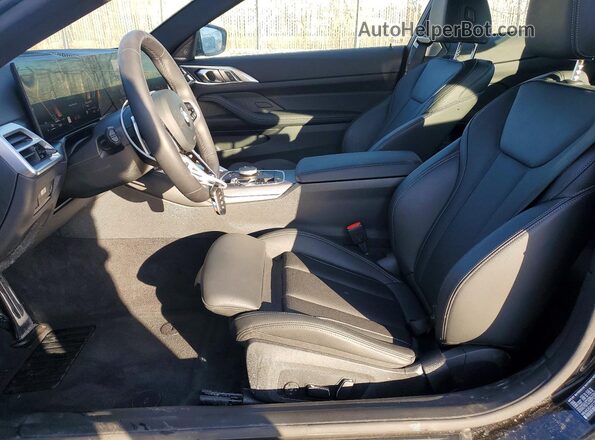 WBA63DA01TCW41312 2026 BMW 4 SERIES Black Սալոնի դիմացի տեսք