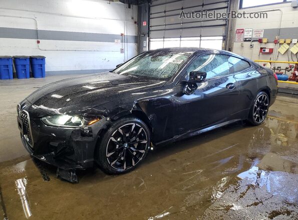 WBA63DA01TCW41312 2026 BMW 4 SERIES Black VIN կոդի պիտակի տեսք