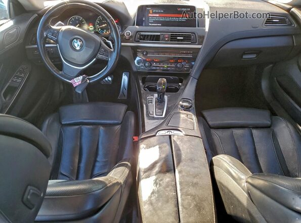 WBA6D0C51JG639998 2018 BMW 6 SERIES Blue Vista del salpicadero