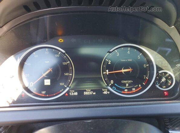 WBA6D0C59JG852939 2018 BMW 6 SERIES Black Սարքավորումների վահանակի տեսք