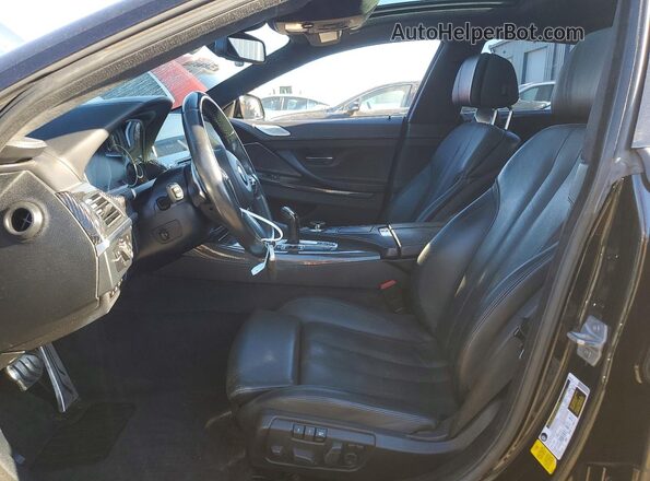 WBA6D0C59JG852939 2018 BMW 6 SERIES Black Սալոնի դիմացի տեսք