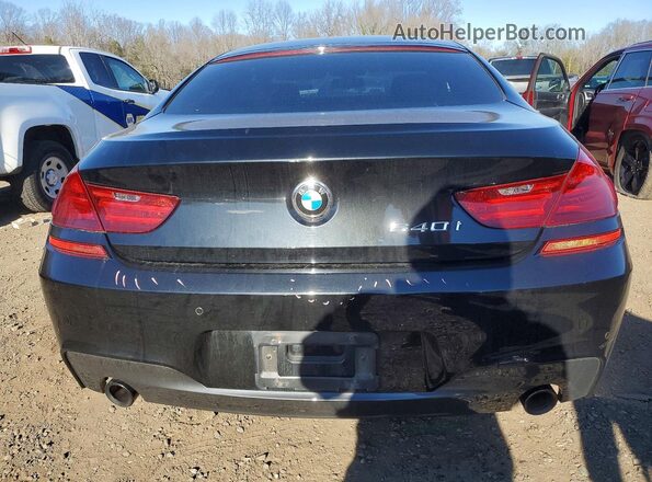 WBA6D0C59JG852939 2018 BMW 6 SERIES Black Հետևի տեսք