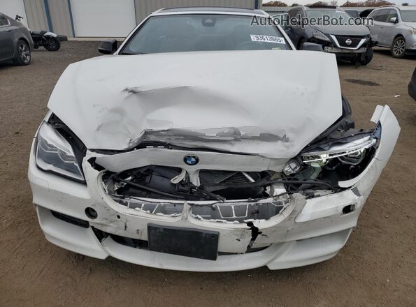 WBA6D2C52GGT66011 2016 BMW 6 SERIES Белый Вид задней части салона