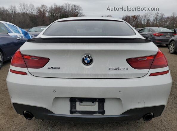 WBA6D2C52GGT66011 2016 BMW 6 SERIES Белый Вид сзади
