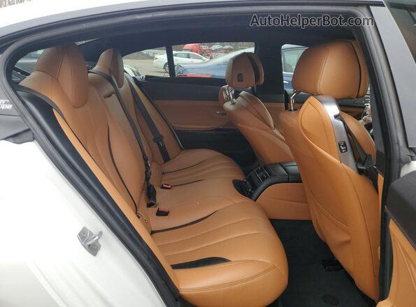 WBA6D2C52GGT66011 2016 BMW 6 SERIES Белый Вид задних сидений