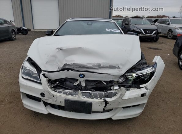 WBA6D2C52GGT66011 2016 BMW 6 SERIES Белый Вид спереди