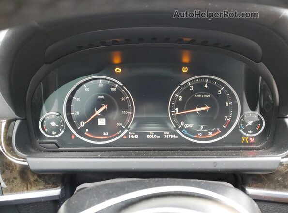 WBA6D2C52GGT66011 2016 BMW 6 SERIES Белый Вид щитка приборов