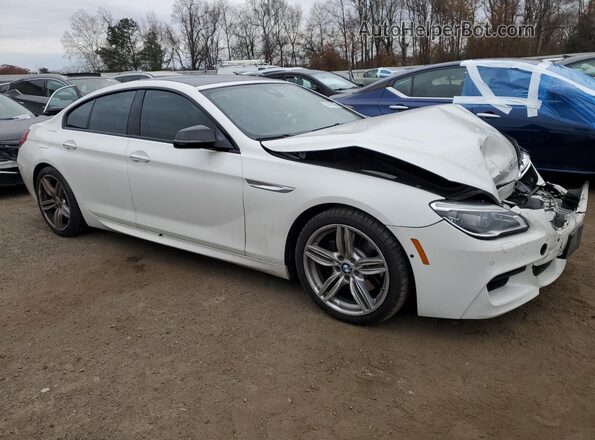 WBA6D2C52GGT66011 2016 BMW 6 SERIES Белый Передняя правая четверть