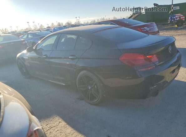 WBA6D2C54GGT66060 2016 BMW 6 SERIES Black Задня ліва чверть