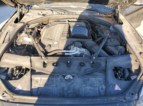 WBA6D2C54GGT66060 2016 BMW 6 SERIES Black Вид задньої частини салону