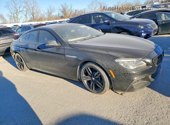 WBA6D2C54GGT66060 2016 BMW 6 SERIES Black Передня права чверть
