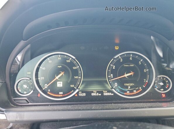 WBA6D2C56HGT73108 2017 BMW 6 SERIES White Սարքավորումների վահանակի տեսք