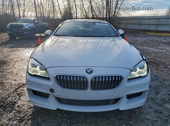 WBA6D2C56HGT73108 2017 BMW 6 SERIES White Դիմացի տեսք