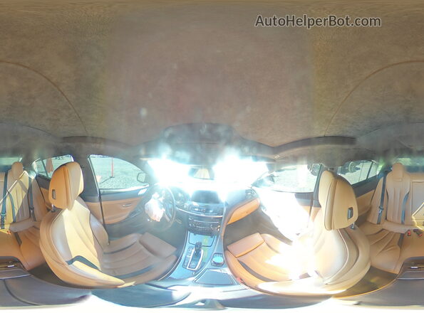 WBA6D4C52HD977767 2017 BMW 6 SERIES Black VIN კოდის სტიკერის ხედი