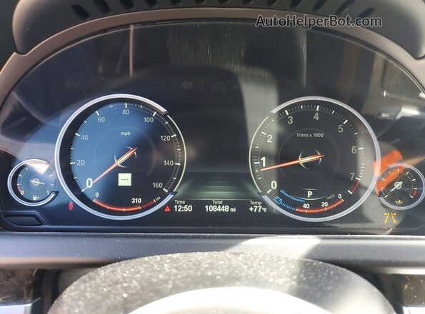 WBA6D4C57JD981352 2018 BMW 6 SERIES White Vista del cuadro de instrumentos