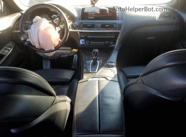 WBA6D4C58KGA01100 2019 BMW 6 SERIES Black Առջևի վահանակի տեսք
