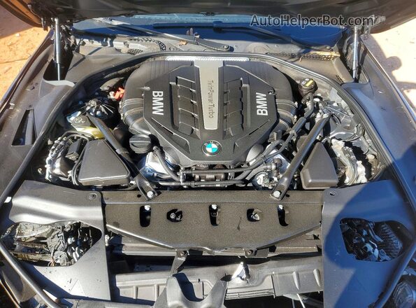 WBA6D4C58KGA01100 2019 BMW 6 SERIES Black Սալոնի հետևի տեսք