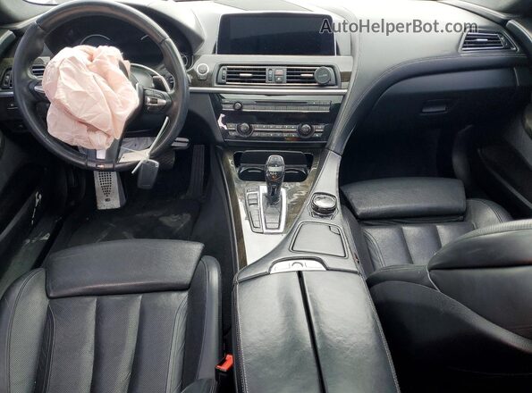 WBA6D6C51HG388235 2017 BMW 6 SERIES White Dashboard view