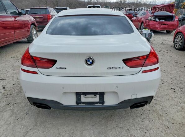 WBA6D6C51HG388235 2017 BMW 6 SERIES White Rear view