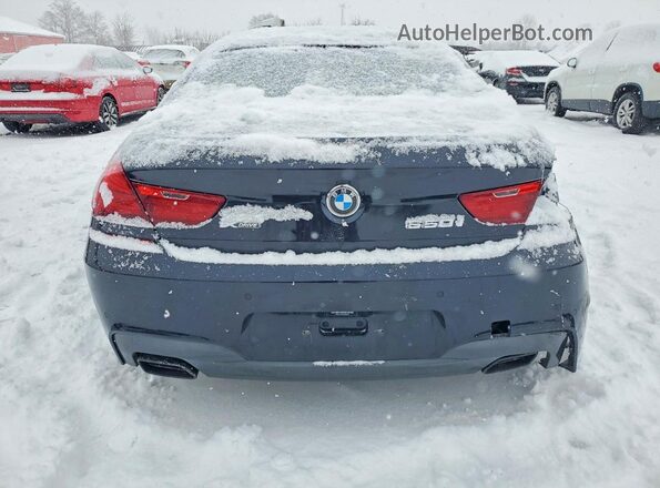 WBA6D6C52KG388963 2019 BMW 6 SERIES Black Вид ззаду