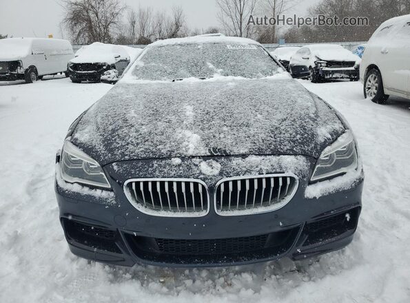 WBA6D6C52KG388963 2019 BMW 6 SERIES Black Вид спереду