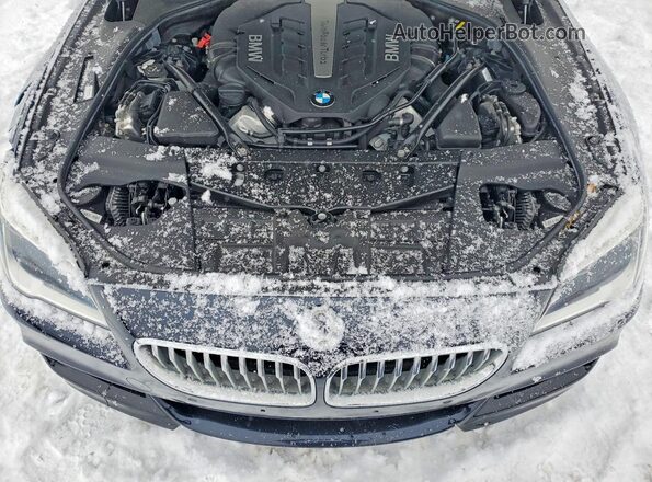 WBA6D6C52KG388963 2019 BMW 6 SERIES Black Вид задньої частини салону