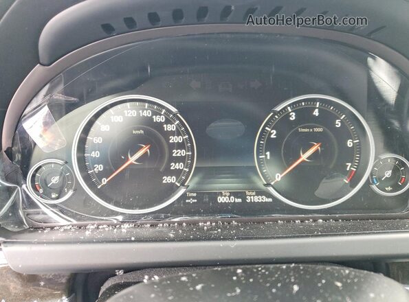 WBA6D6C52KG388963 2019 BMW 6 SERIES Black Вид щитка приладів