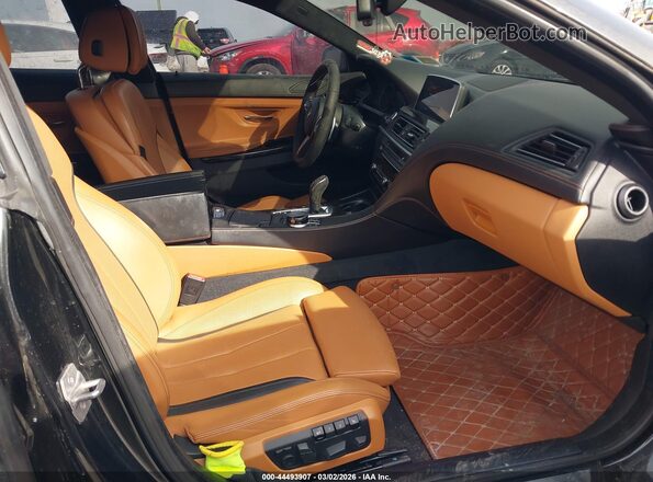 WBA6D6C56HG388425 2017 BMW 6 SERIES Black Vista interior delantera