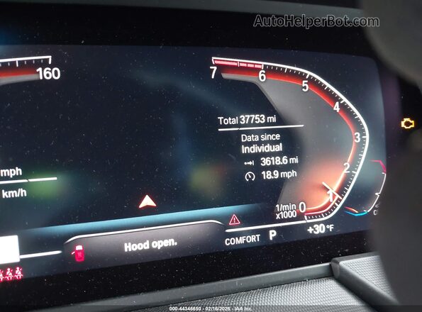 WBA73AK04M7J36215 2021 BMW 2 SERIES Red Vista de los asientos traseros
