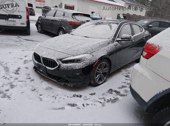 WBA73AK04P7M61838 2023 BMW 2 SERIES Black წინა მარცხენა ხედი სამი მეოთხედიდან