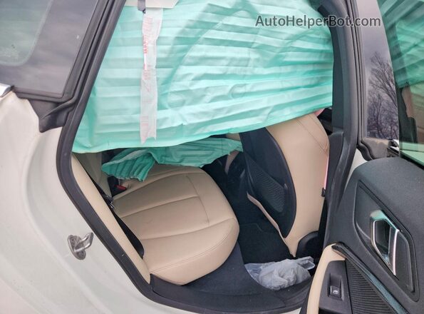 WBA73AK05L7F93181 2020 BMW 2 SERIES White უკანა სავარძლების ხედი