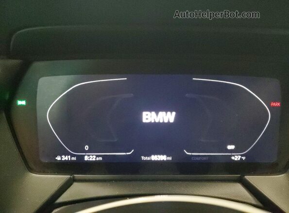 WBA73AK07L7F94462 2020 BMW 2 SERIES Gray Սարքավորումների վահանակի տեսք