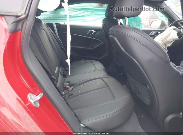 WBA73AK09M7H95023 2021 BMW 2 SERIES Red VIN კოდის სტიკერის ხედი