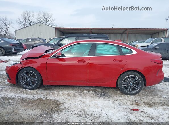 WBA73AK09M7H95023 2021 BMW 2 SERIES Red უკანა სალონის ხედი