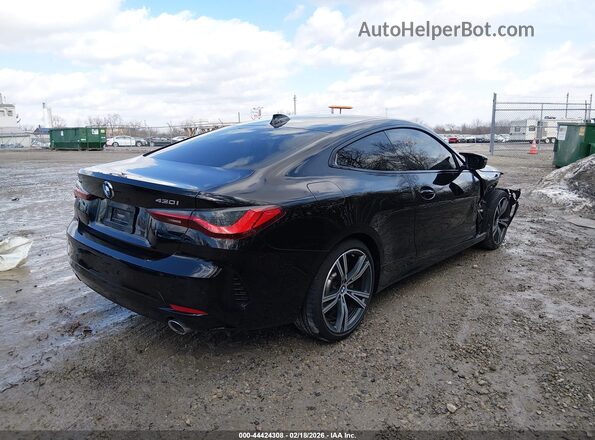 WBA73AP06MCF72342 2021 BMW 4 SERIES Black Задня права чверть
