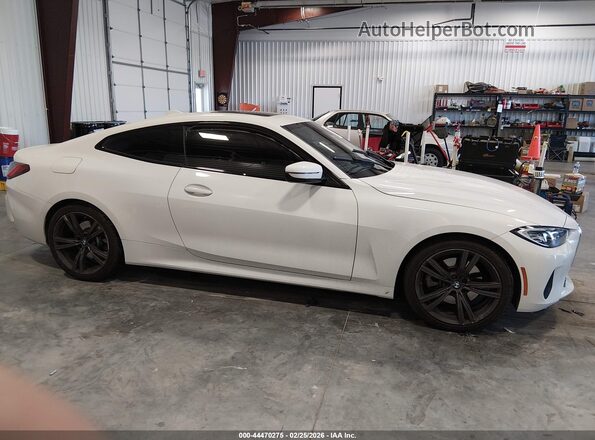 WBA73AP08MCF66896 2021 BMW 4 SERIES White Vista del cuadro de instrumentos