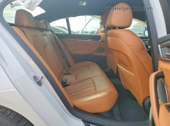 WBA73BJ00PCL98378 2023 BMW 5 SERIES Белый Вид задних сидений
