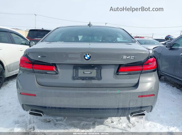 WBA73BJ03NWX39655 2022 BMW 5 SERIES Gray 