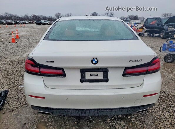 WBA73BJ07PCM55742 2023 BMW 5 SERIES White Vista trasera