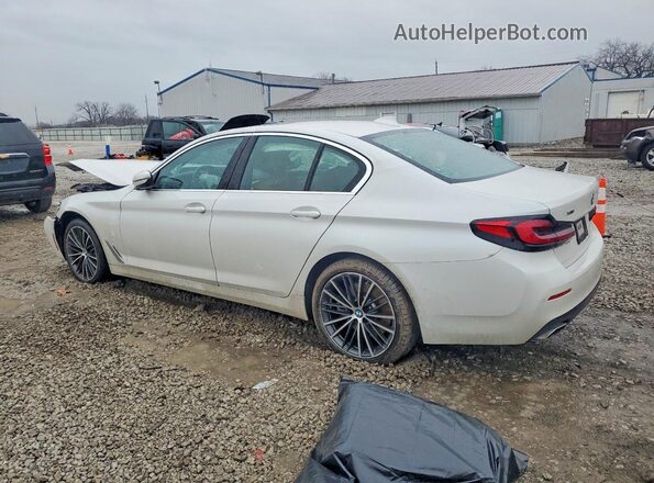 WBA73BJ07PCM55742 2023 BMW 5 SERIES White Trasero izquierdo