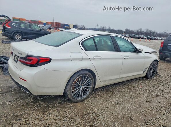 WBA73BJ07PCM55742 2023 BMW 5 SERIES White Trasero derecho