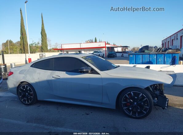 WBA73DA05SCT33997 2025 BMW M4 Gray Widok wnętrza 360 stopni